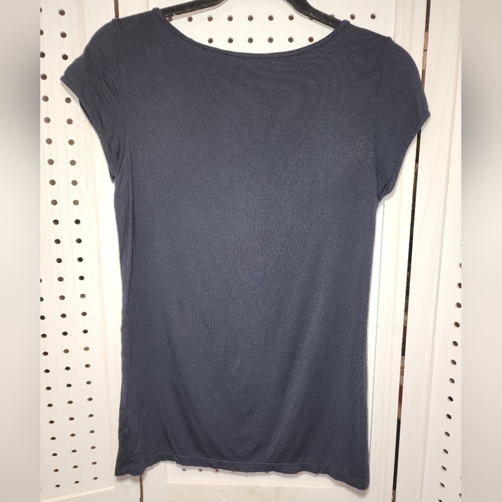 Calvin Klein Black Medium Slim Fit Classic Short Sleeve - Picture 3 of 4